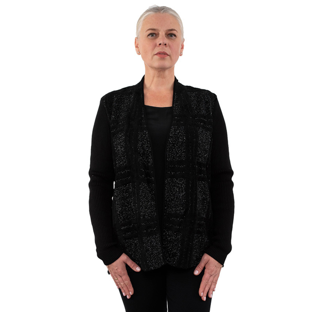 Network Cardigan Women size S Black